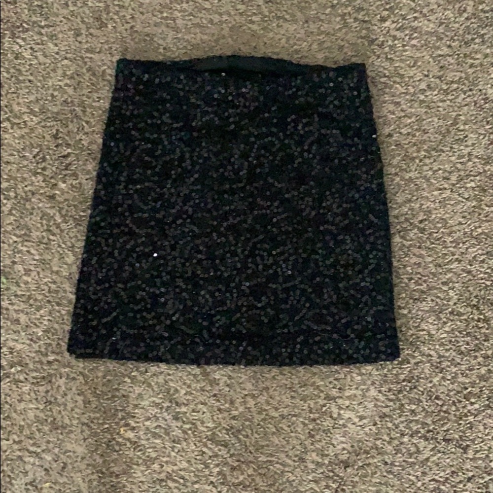 Sequin Mini Skirt